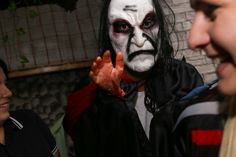 Тыквенные фонари и декорации для квеста на Хэллоуин в Kostanay